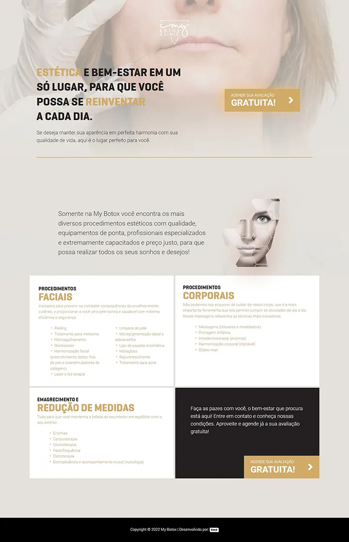 site - mybotoxclinic | Bruno Francisco